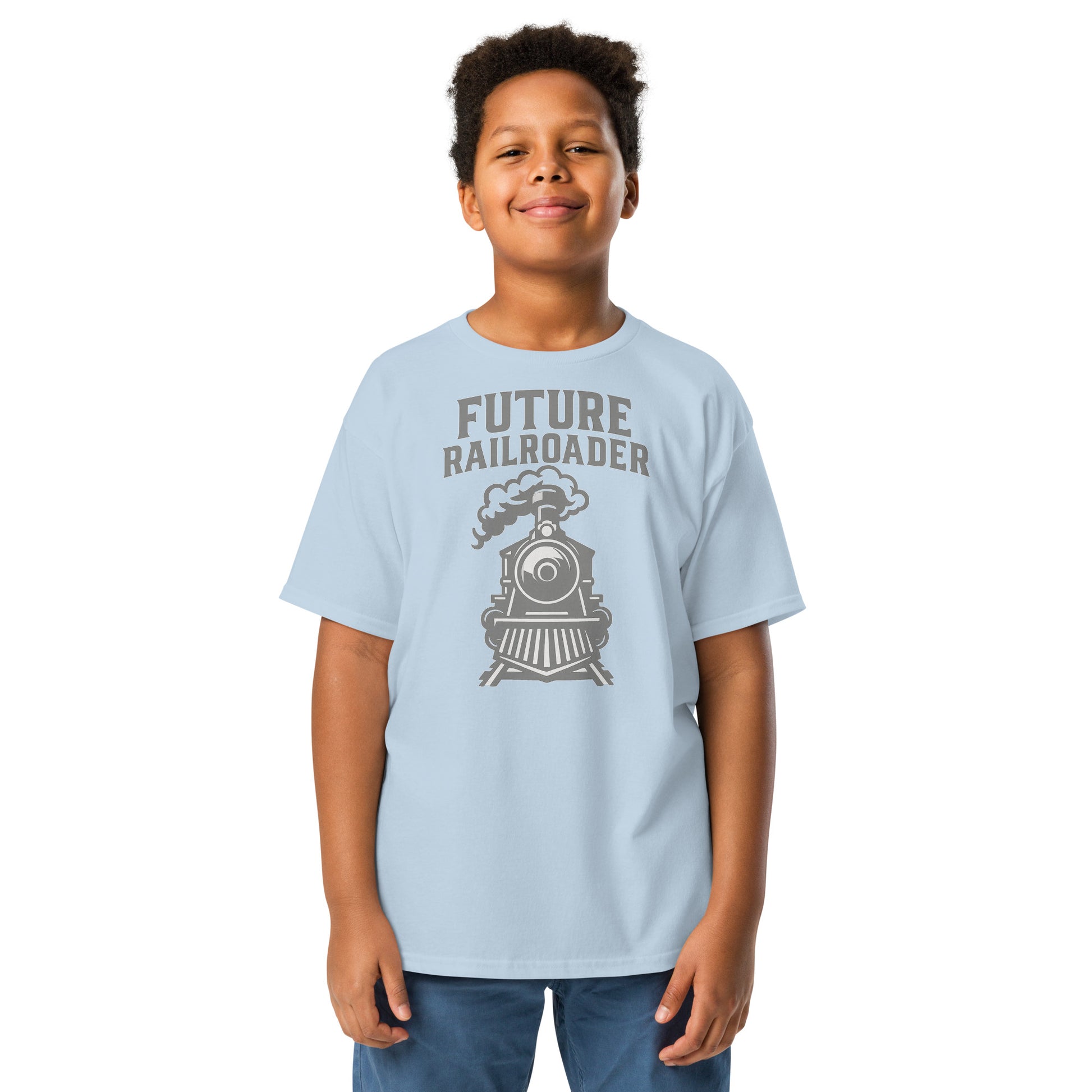 Future Railroader Youth T-Shirt | Train-Themed Kids Tee

