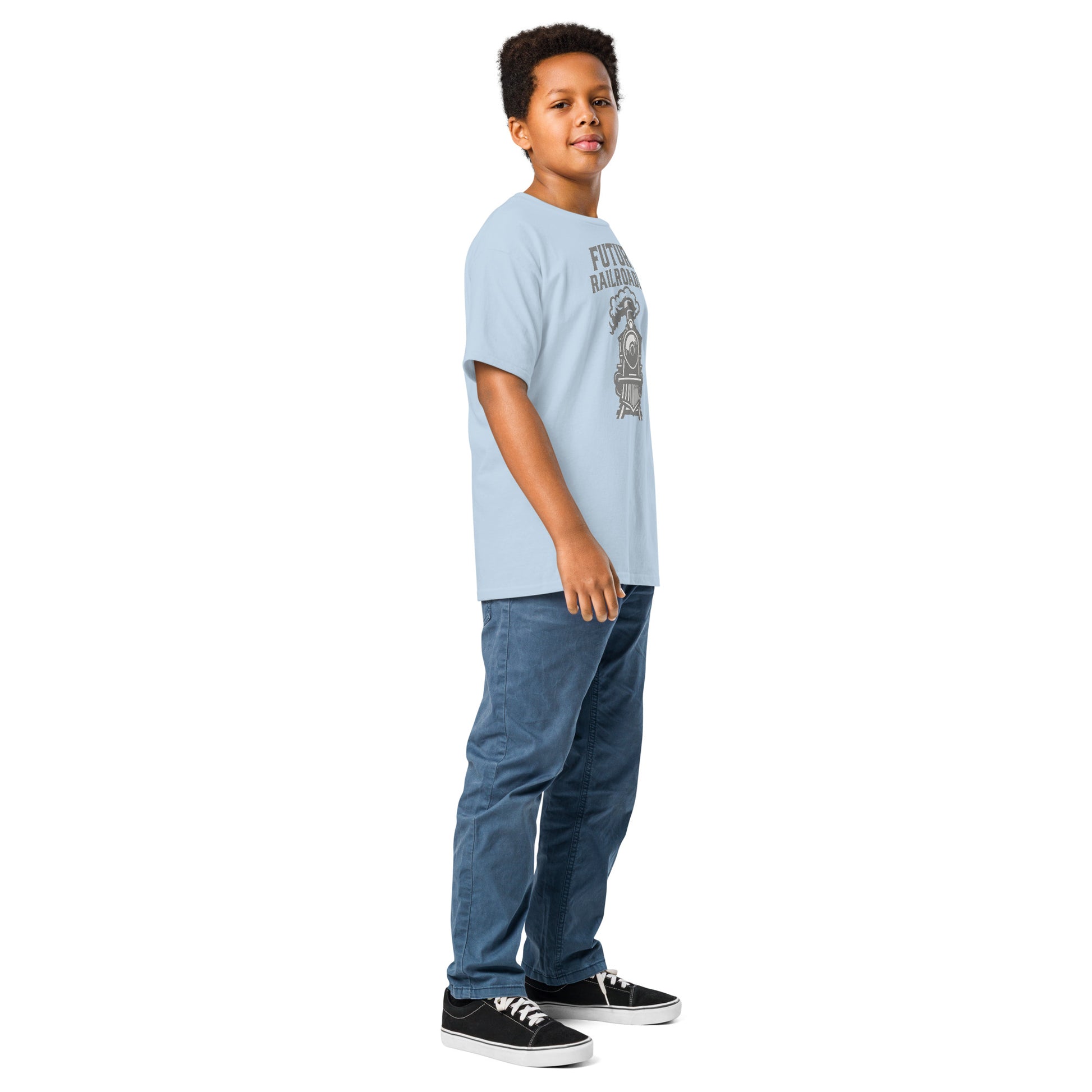 Future Railroader Youth T-Shirt | Train-Themed Kids Tee

