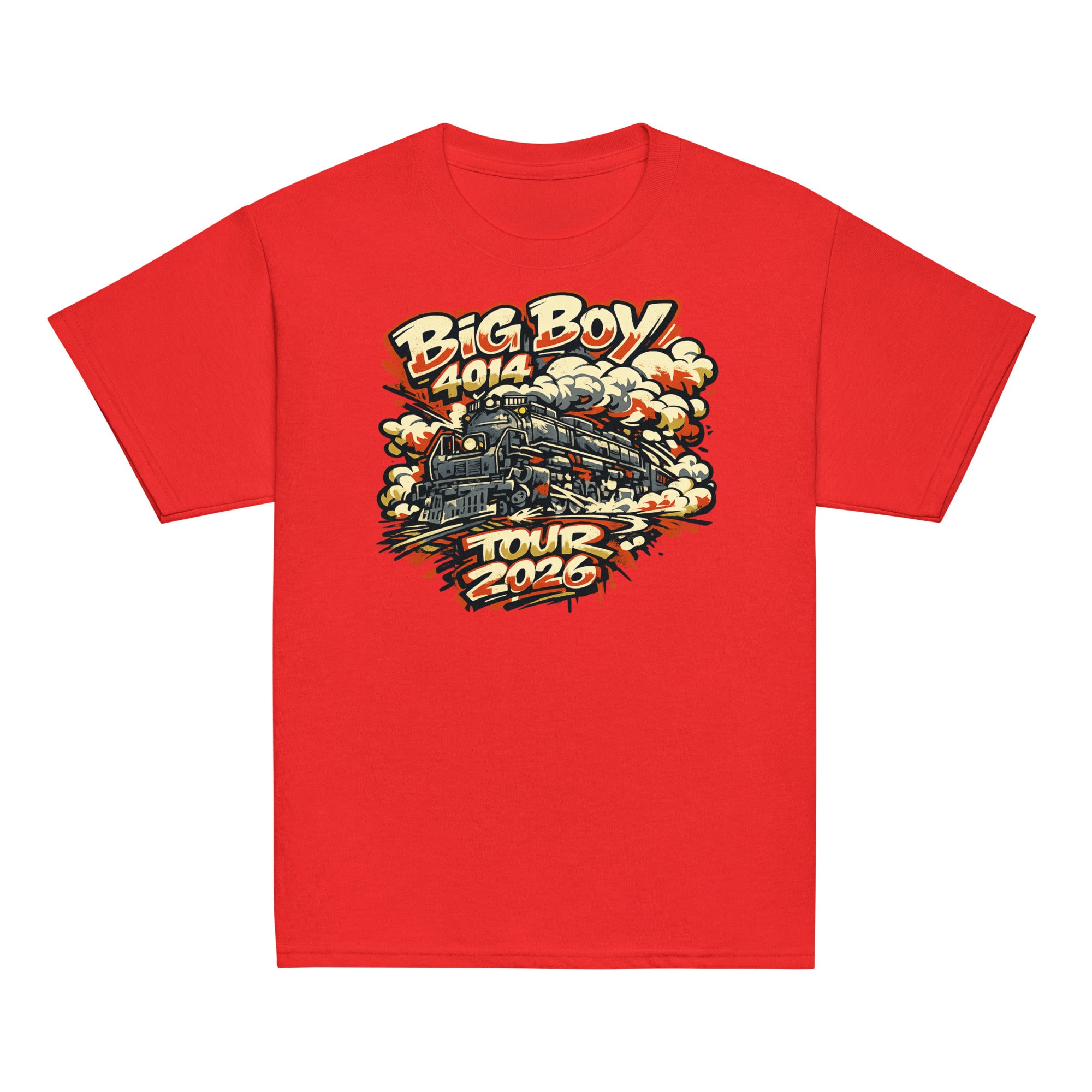 Youth Big Boy 4014 Tour 2026 T-Shirt | Broken Knuckle Apparel