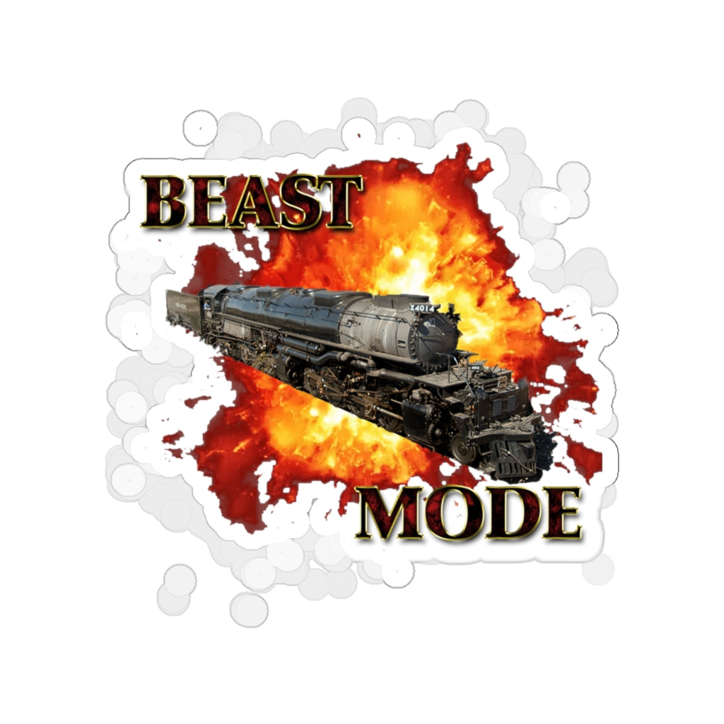 UP Big Boy 4014 Beast Mode Die-Cut Stickers - Broken Knuckle Apparel