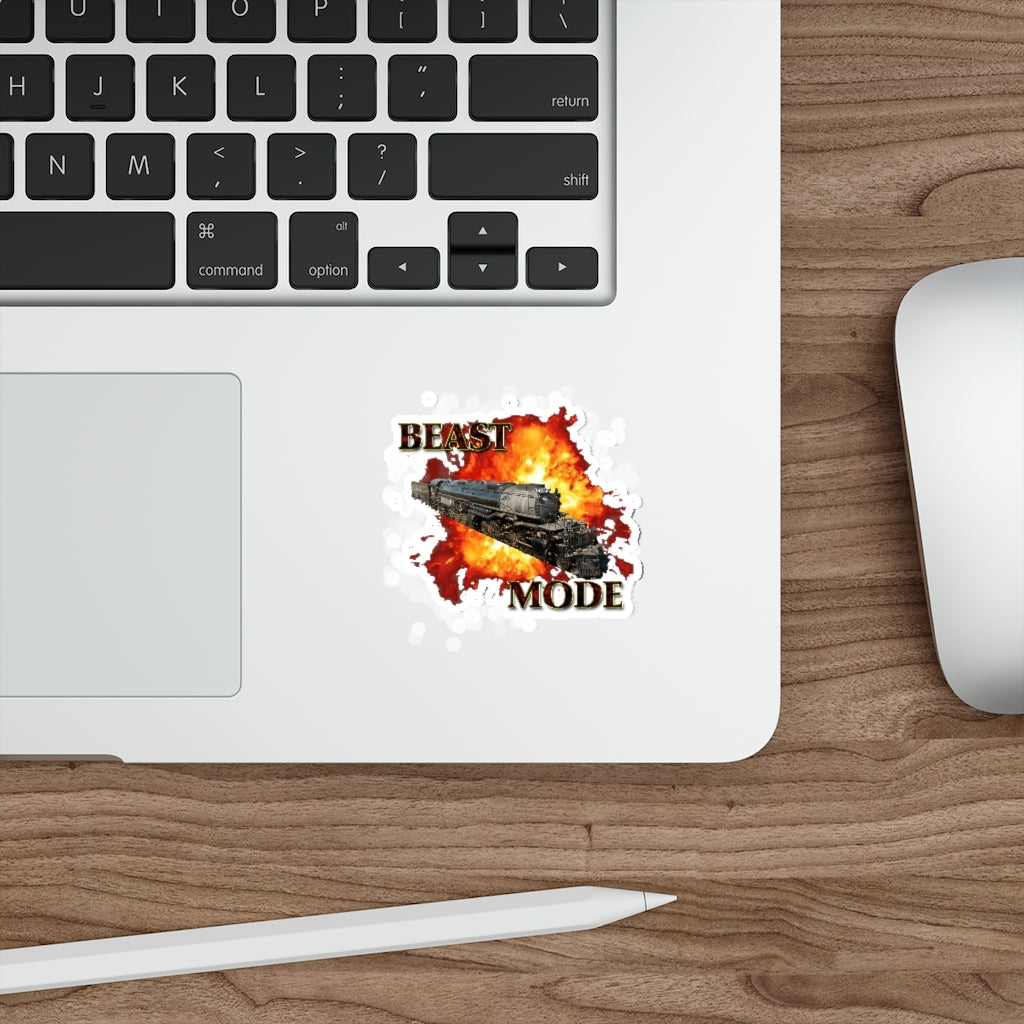 UP Big Boy 4014 Beast Mode Die-Cut Stickers - Broken Knuckle Apparel