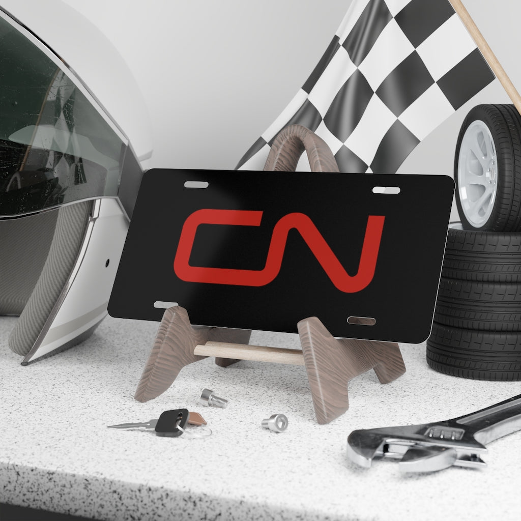 Canadian National [CN] Vanity Plate - Broken Knuckle Apparel