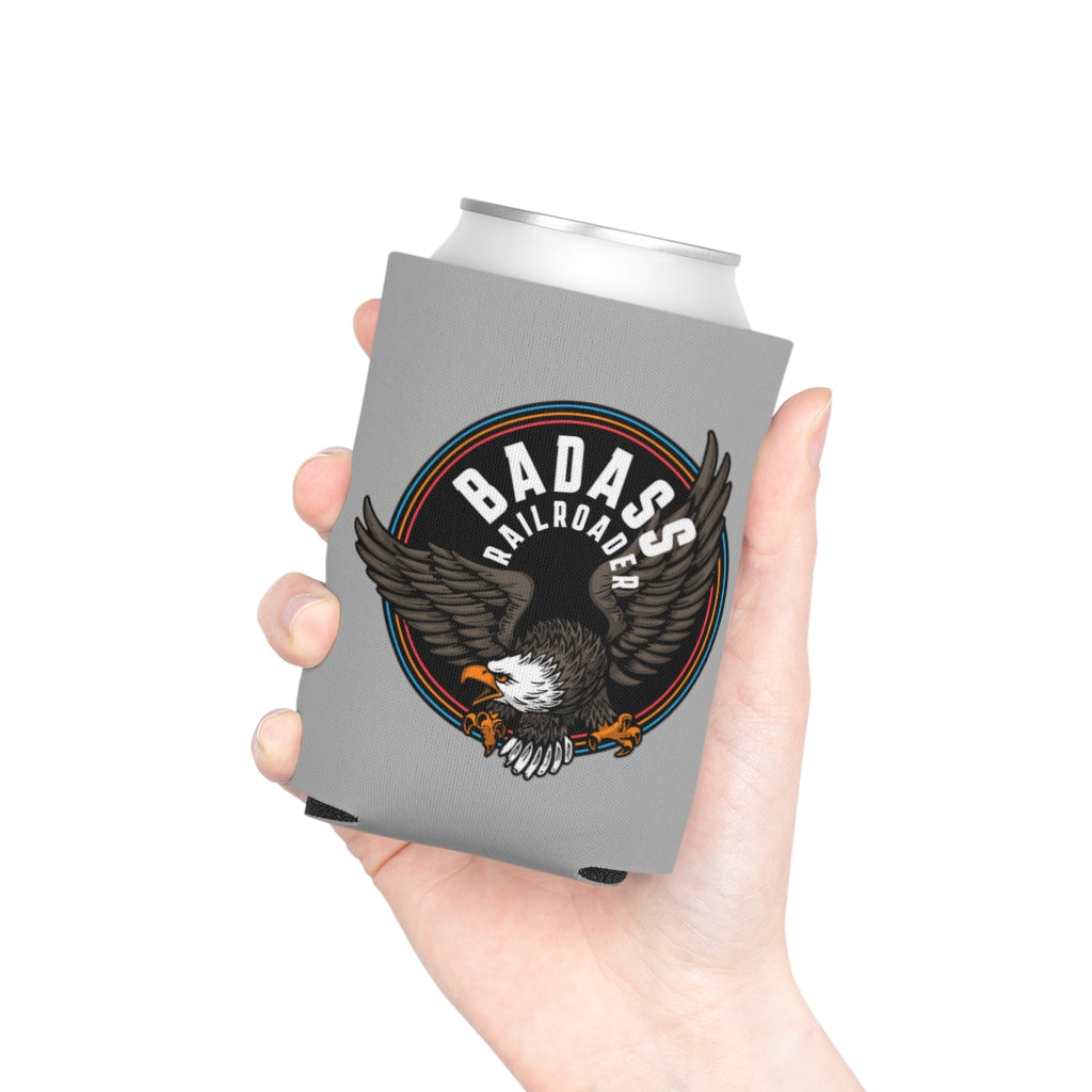 Badass Railroader Can Cooler - Broken Knuckle Apparel