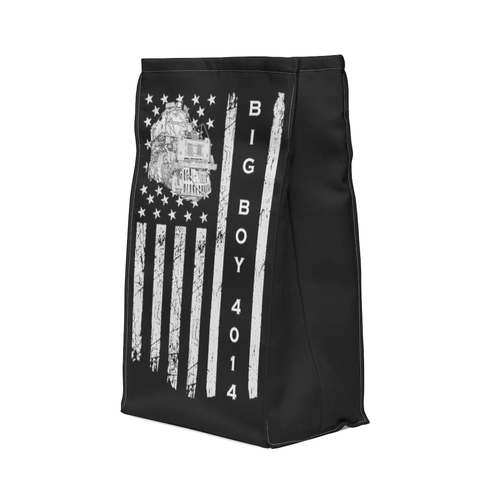 UP Big Boy 4014 Flag Polyester Lunch Bag - Broken Knuckle Apparel