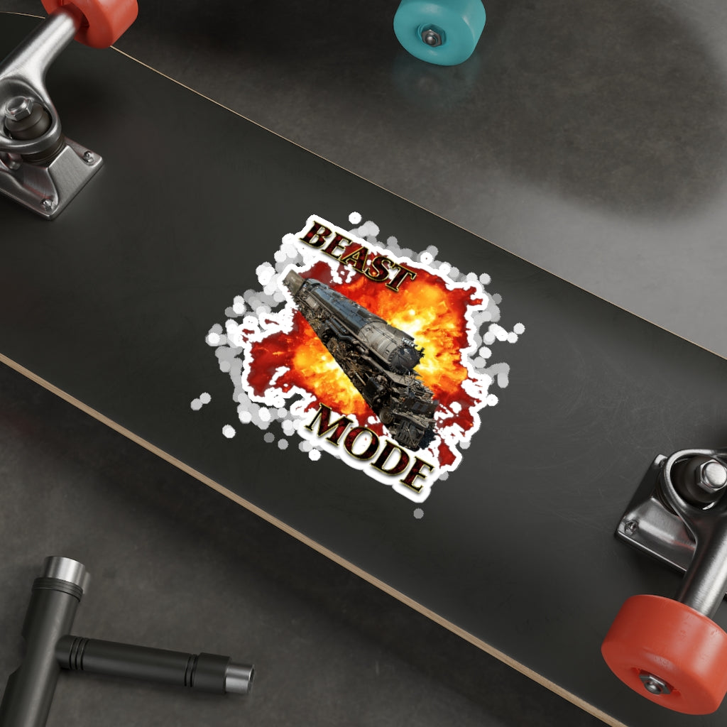 UP Big Boy 4014 Beast Mode Die-Cut Stickers - Broken Knuckle Apparel