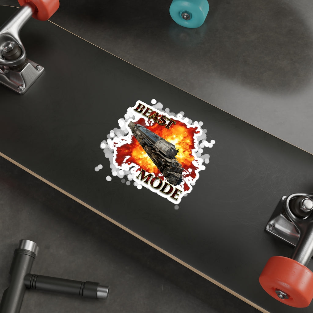 UP Big Boy 4014 Beast Mode Die-Cut Stickers - Broken Knuckle Apparel