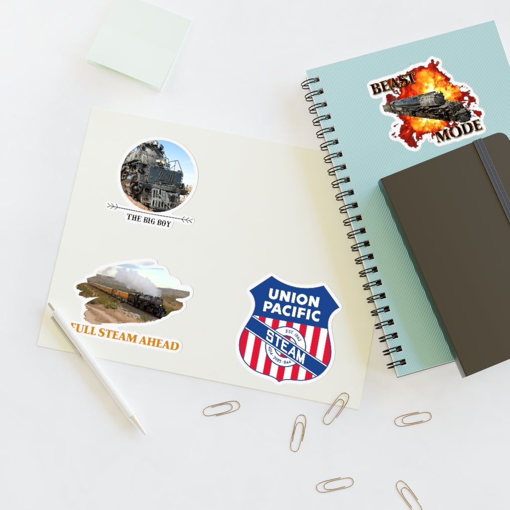 UP Big Boy 4014 Sticker Sheets - Broken Knuckle Apparel