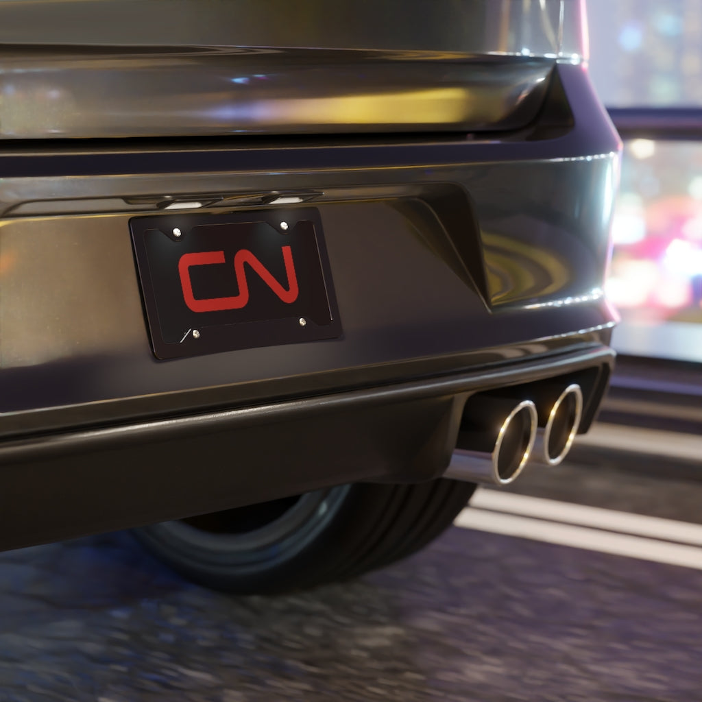 Canadian National [CN] Vanity Plate - Broken Knuckle Apparel