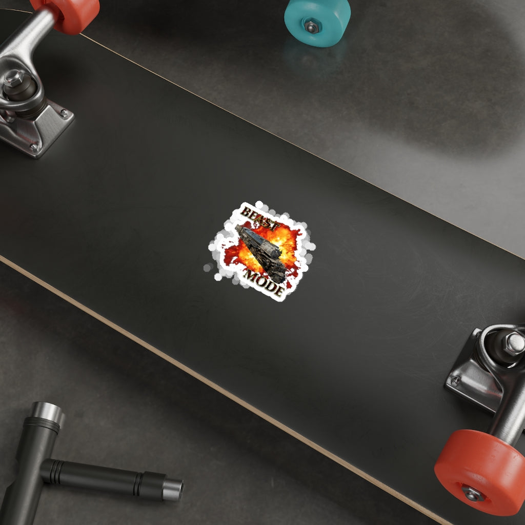 UP Big Boy 4014 Beast Mode Die-Cut Stickers - Broken Knuckle Apparel