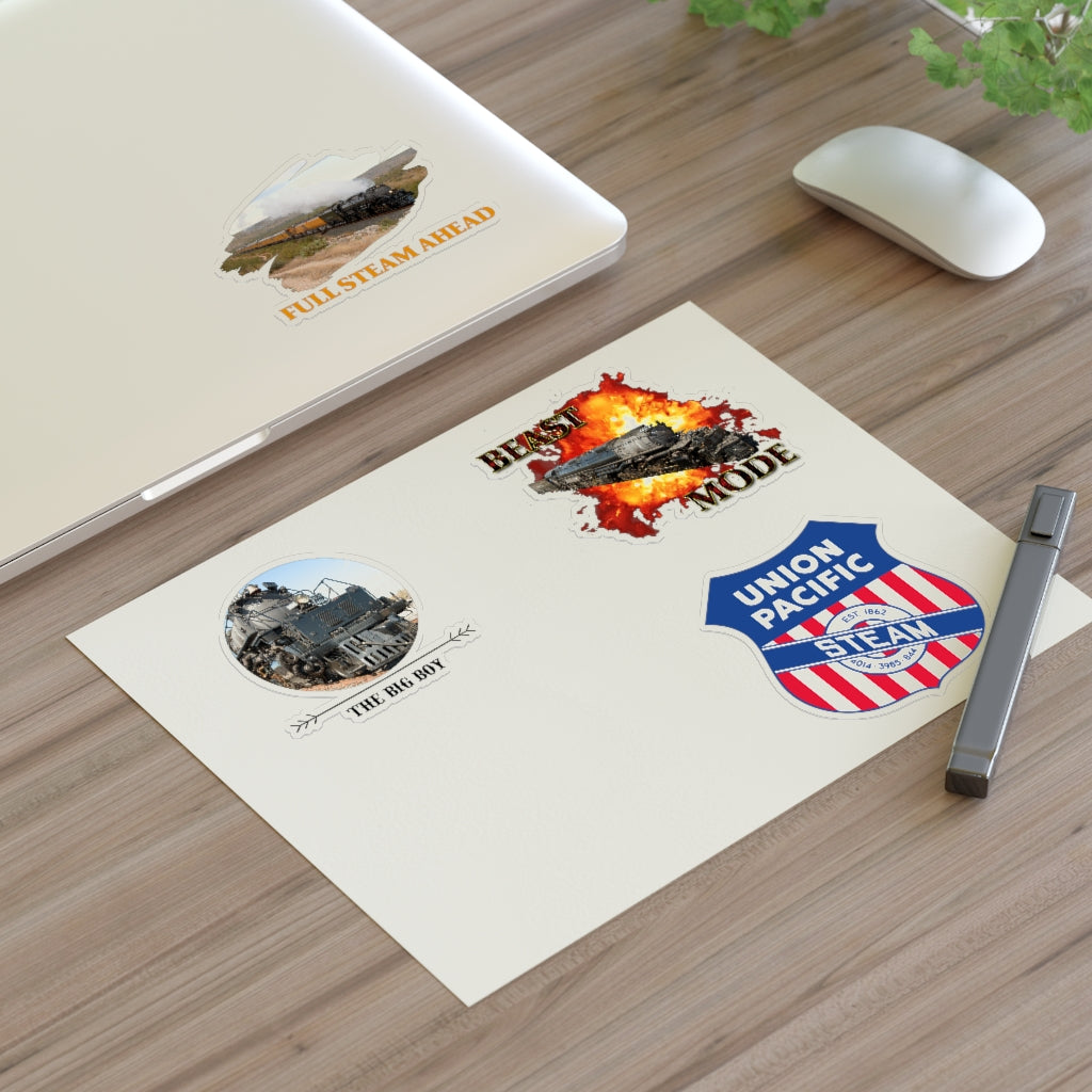 UP Big Boy 4014 Sticker Sheets - Broken Knuckle Apparel