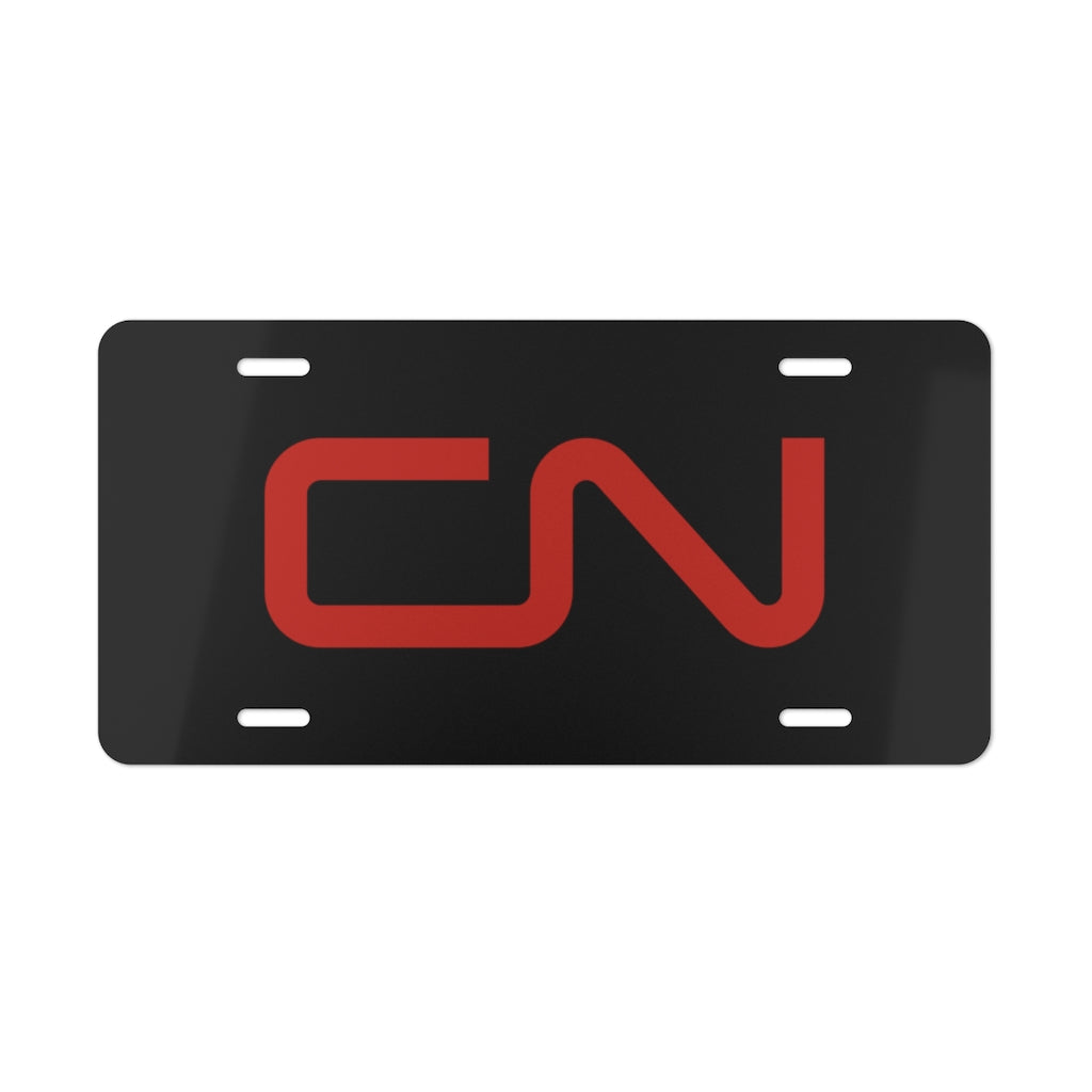 Canadian National [CN] Vanity Plate - Broken Knuckle Apparel