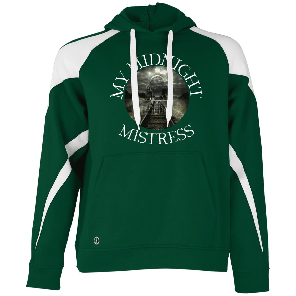 My Midnight Mistress Athletic Colorblock Fleece Hoodie - Broken Knuckle Apparel