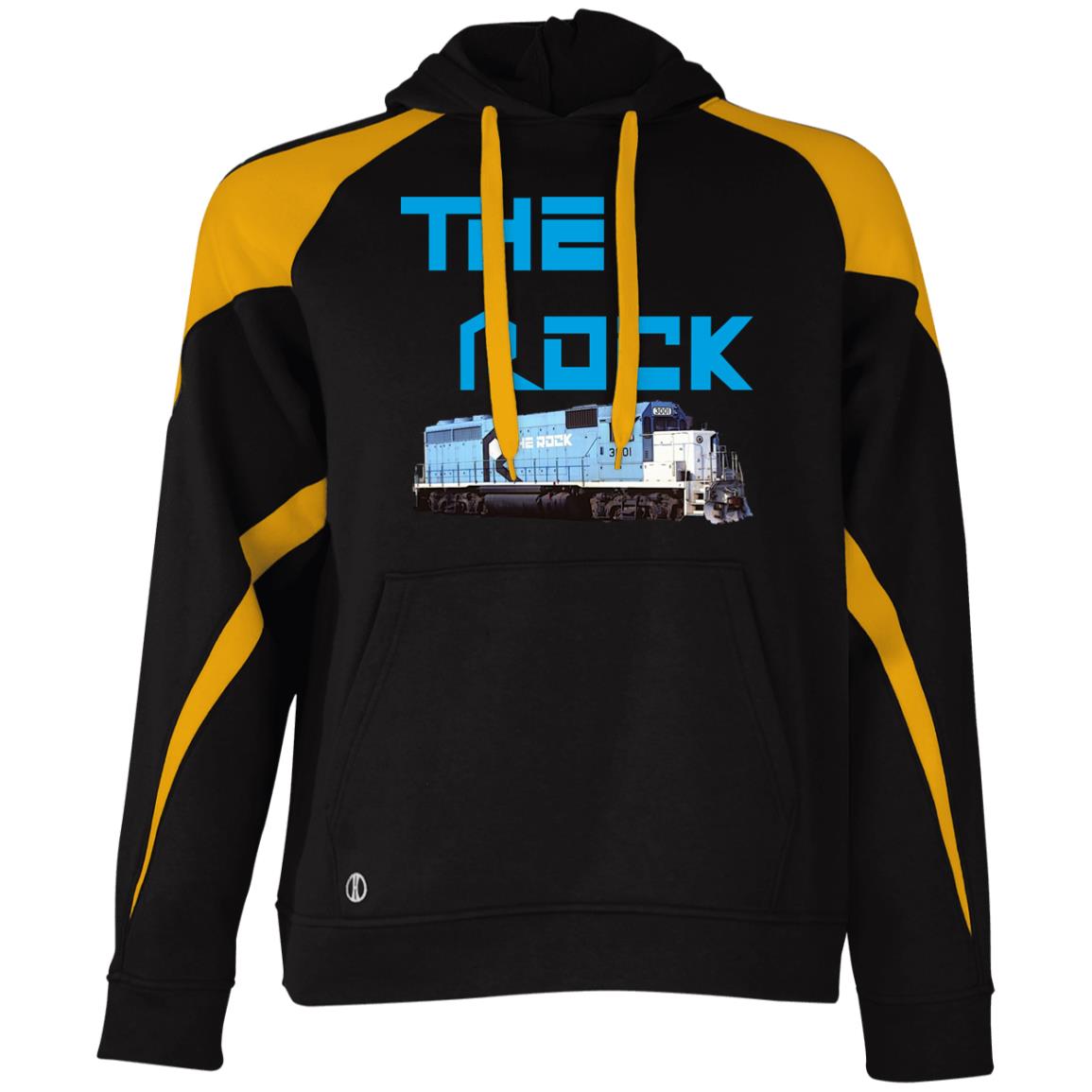 The Rock Loco Athletic Colorblock Fleece Hoodie - Broken Knuckle Apparel