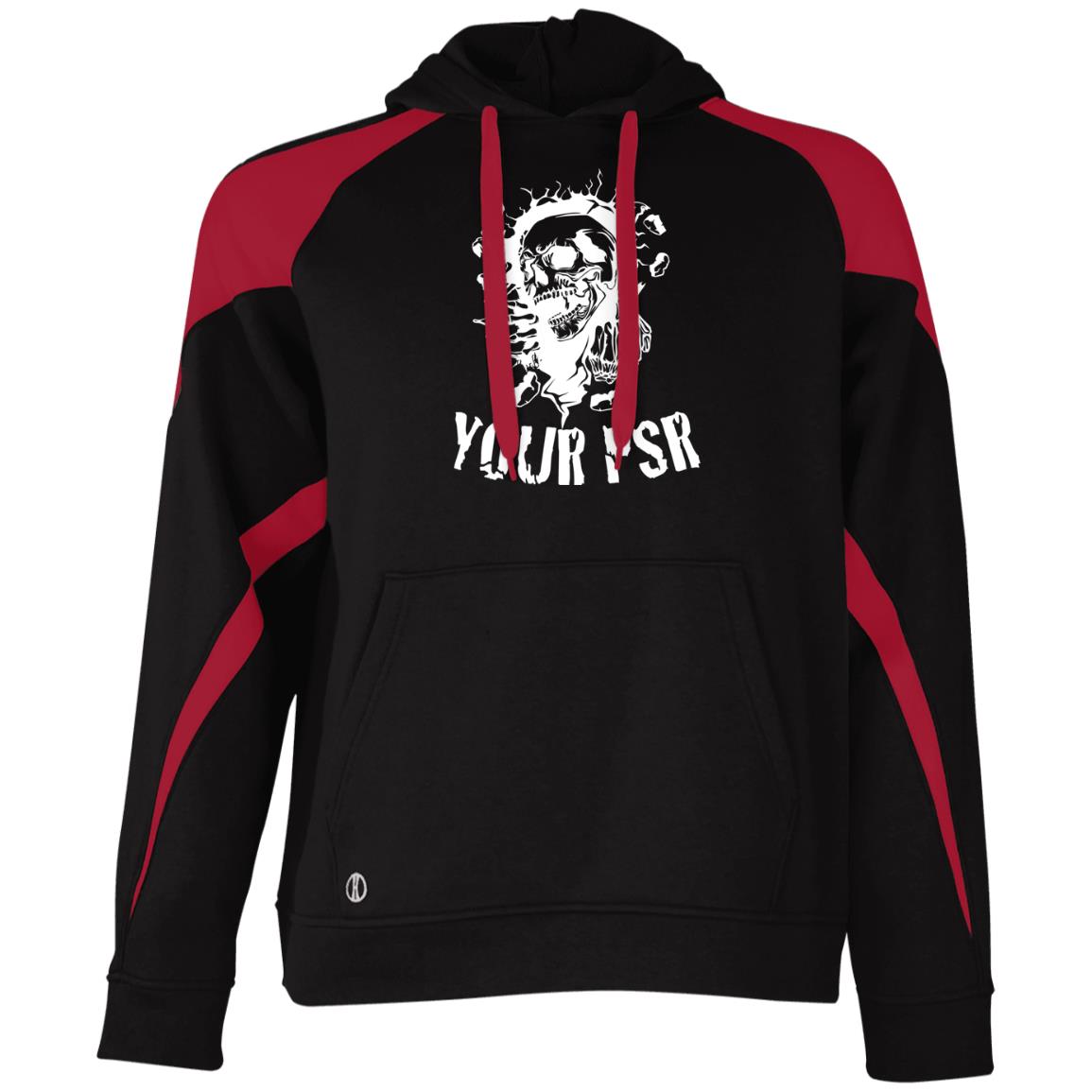 F*CK PSR Athletic Colorblock Fleece Hoodie - Broken Knuckle Apparel