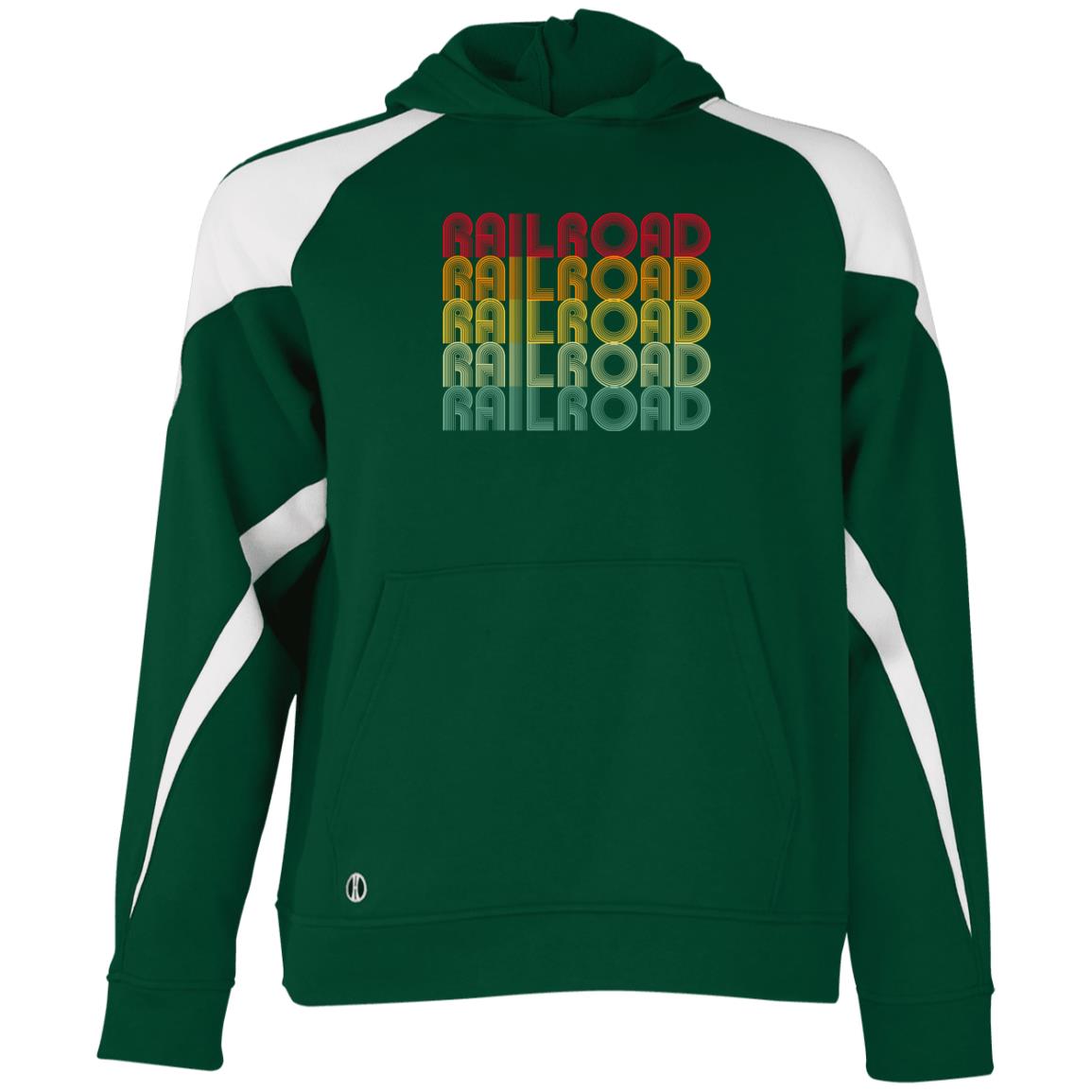 RailRoad Youth Athletic Colorblock Fleece Hoodie - Broken Knuckle Apparel