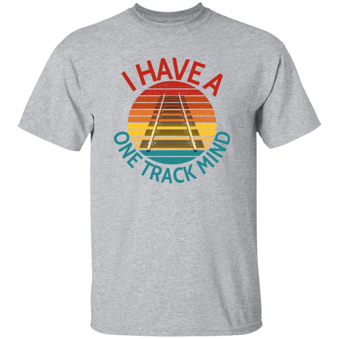 One Track Mind Youth Classic 100% Cotton T-Shirt - Broken Knuckle Apparel