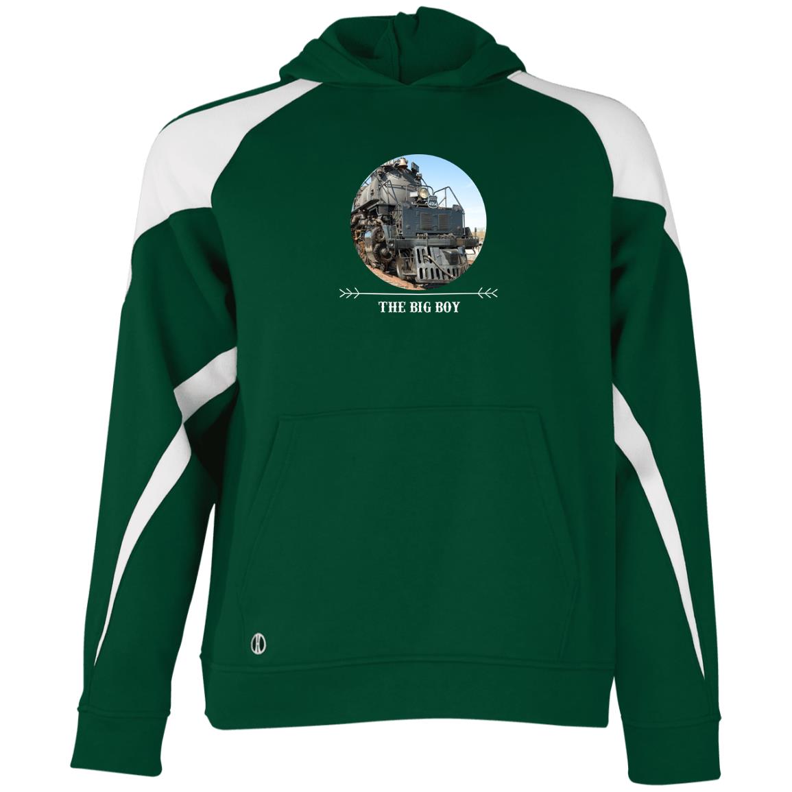 The Big Boy Youth Athletic Colorblock Fleece Hoodie - Broken Knuckle Apparel