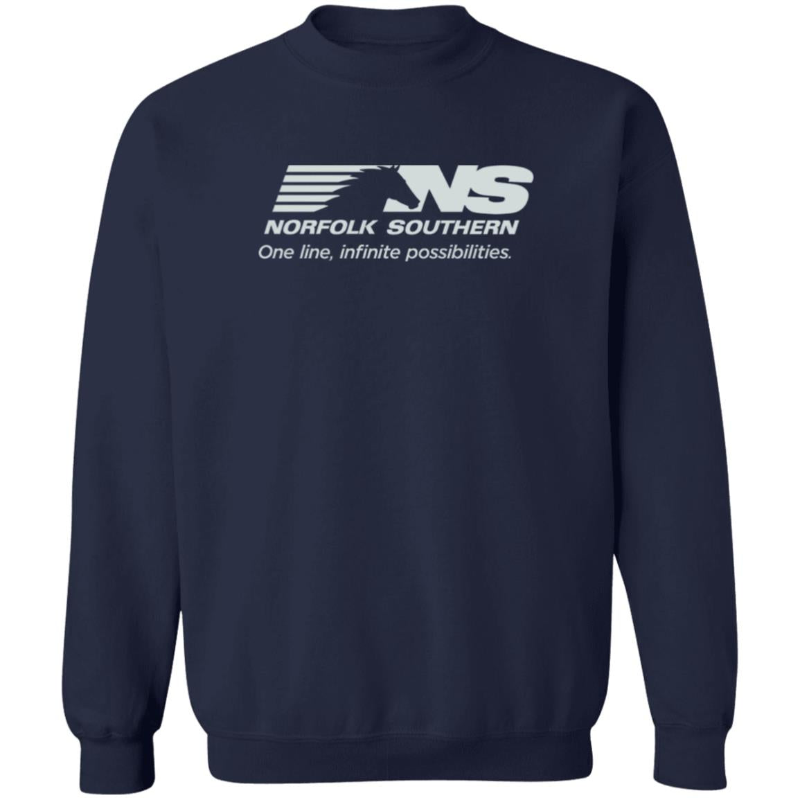 Norfolk Southern Crewneck Pullover Sweatshirt - Broken Knuckle Apparel