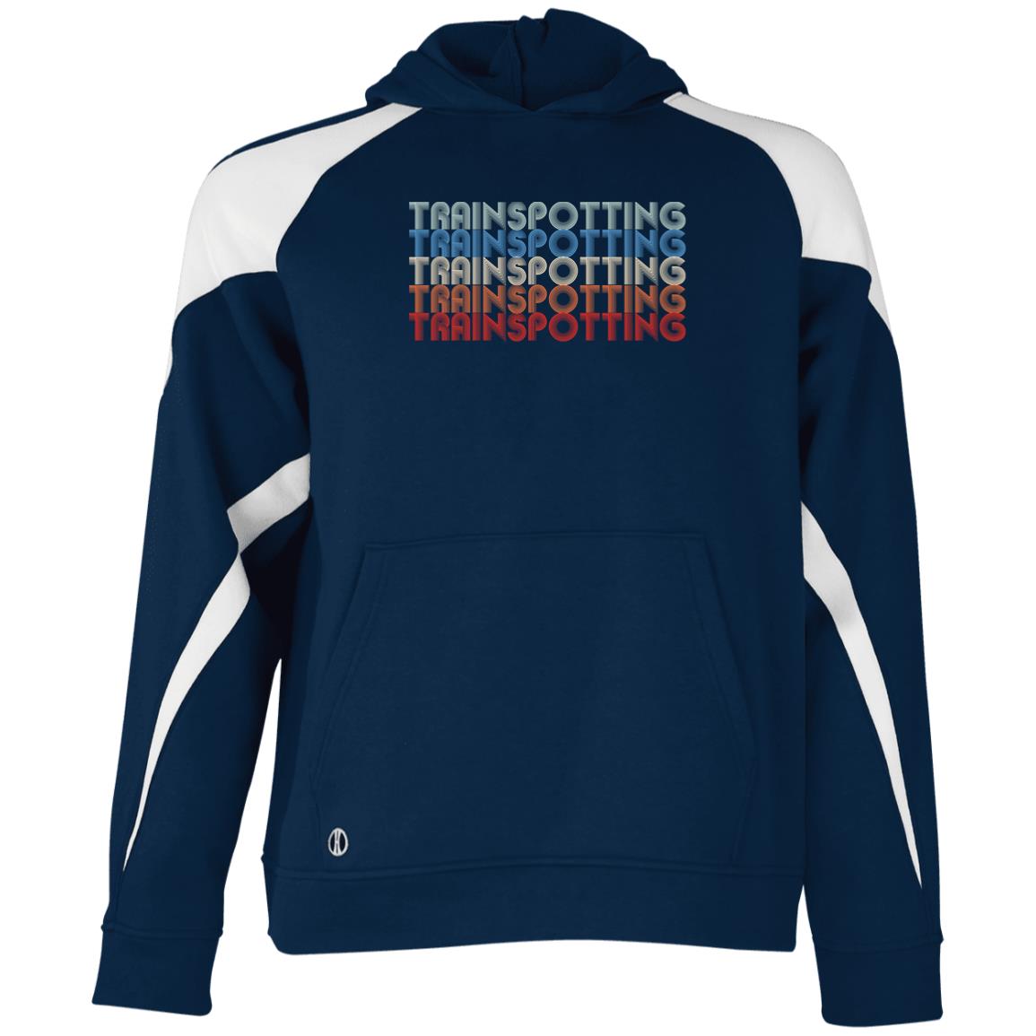 Trainspotting Youth Athletic Colorblock Fleece Hoodie - Broken Knuckle Apparel