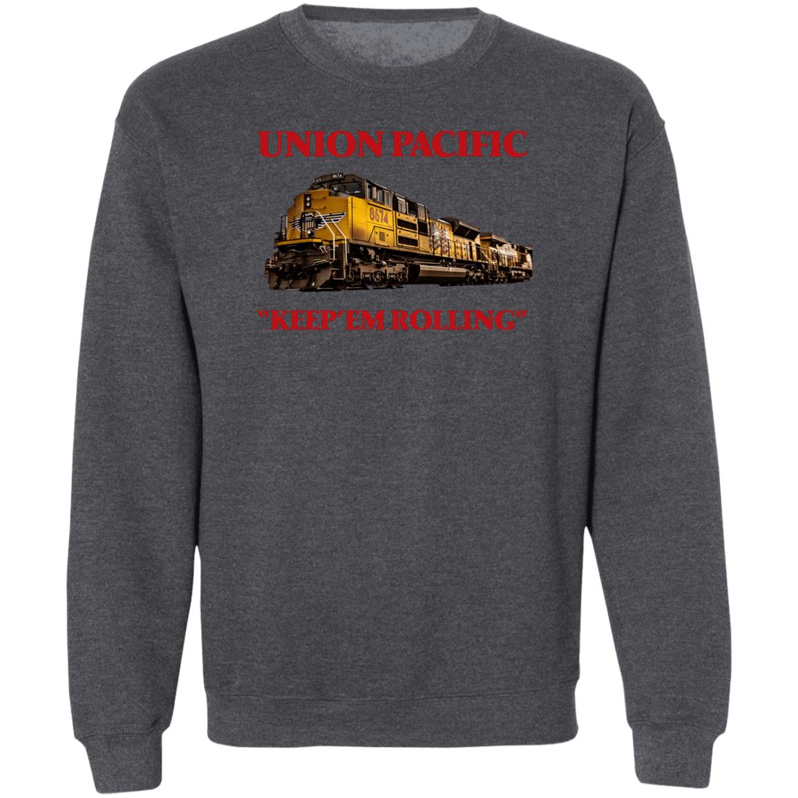 UPRR "Keep'em Moving" Crewneck Pullover Sweatshirt - Broken Knuckle Apparel