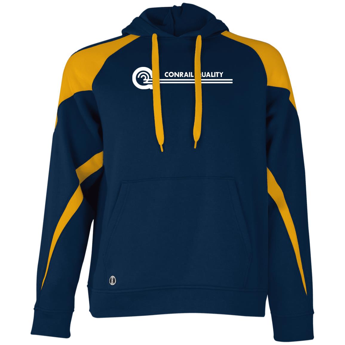 Conrail Quality Athletic Colorblock Fleece Hoodie - Broken Knuckle Apparel