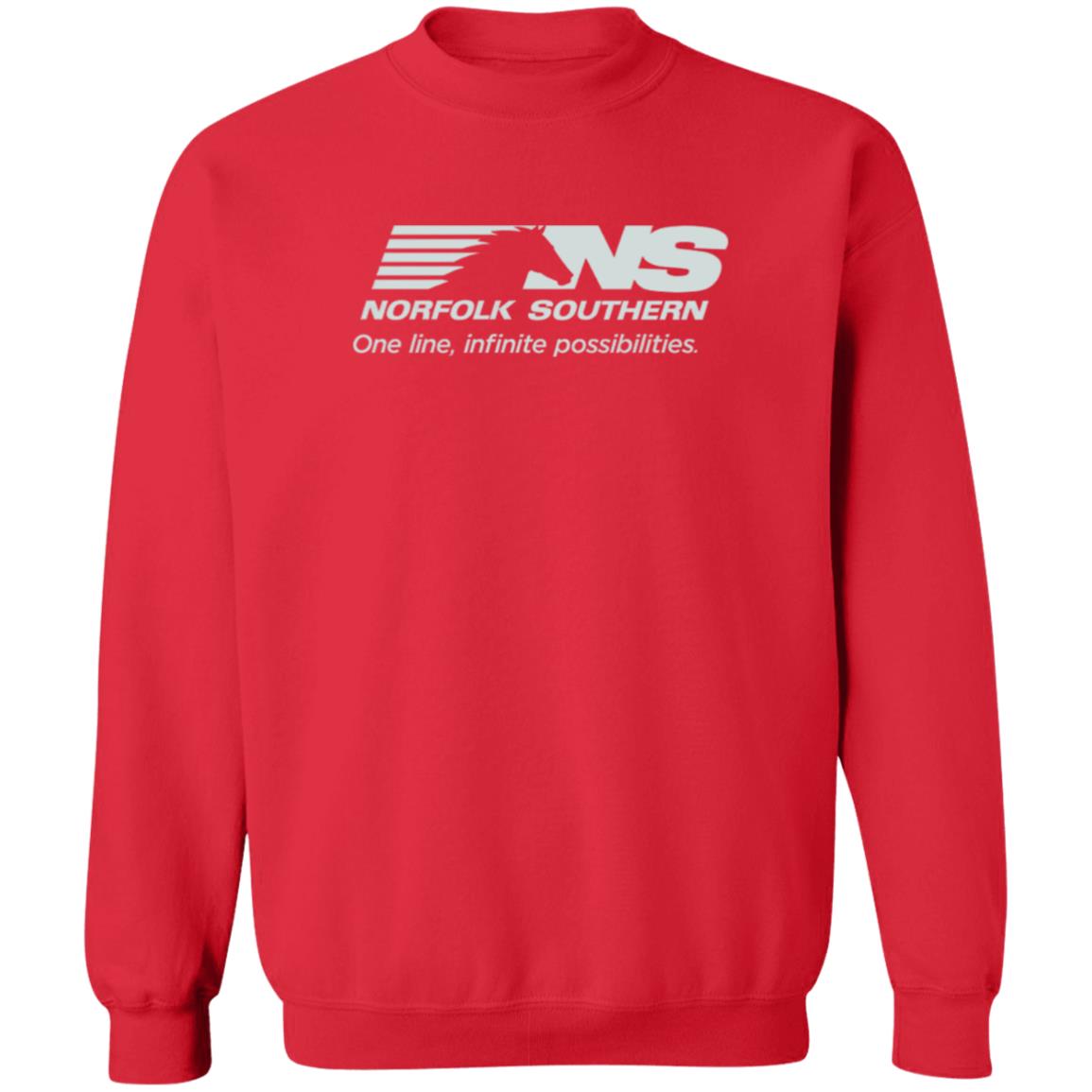 Norfolk Southern Crewneck Pullover Sweatshirt - Broken Knuckle Apparel