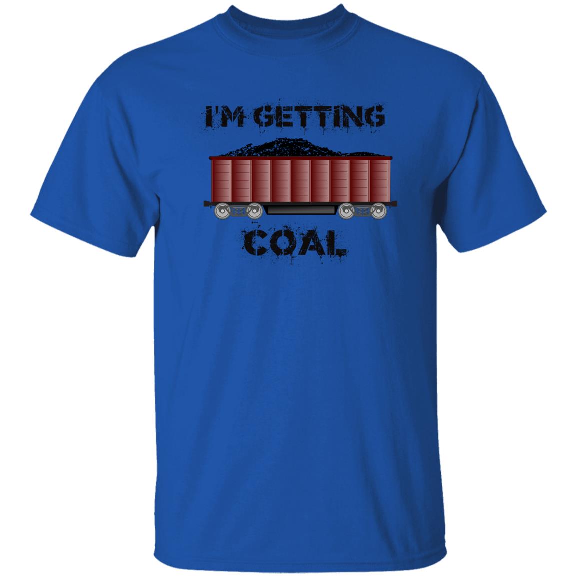 I'm Getting Coal Heavyweight Classic T-Shirt - Broken Knuckle Apparel