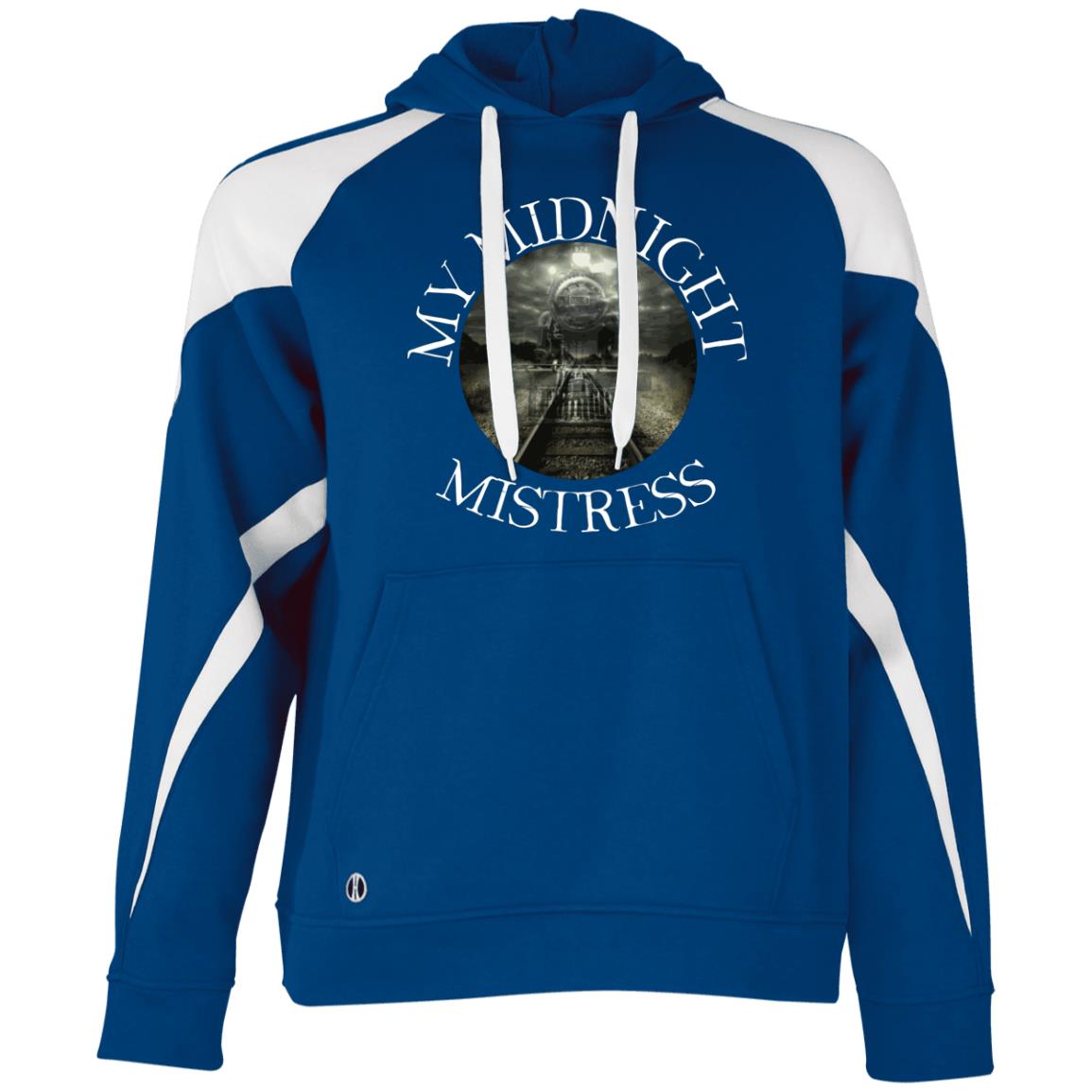 My Midnight Mistress Athletic Colorblock Fleece Hoodie - Broken Knuckle Apparel