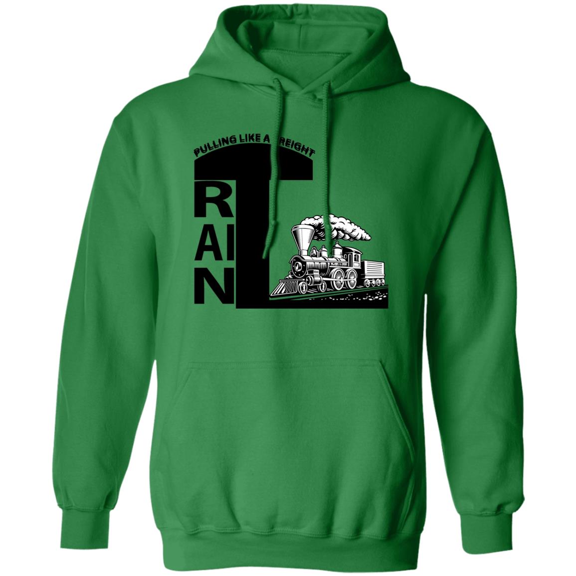 Pulling Like a Freight Train Pullover Hoodie - Broken Knuckle Apparel