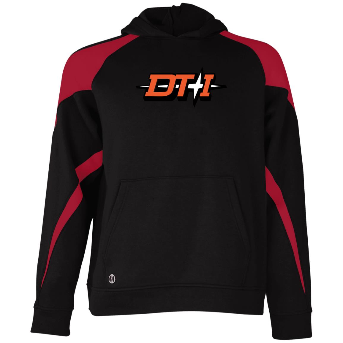 Detroit Toledo & Ironton [DT&I] Youth Athletic Colorblock Fleece Hoodie - Broken Knuckle Apparel