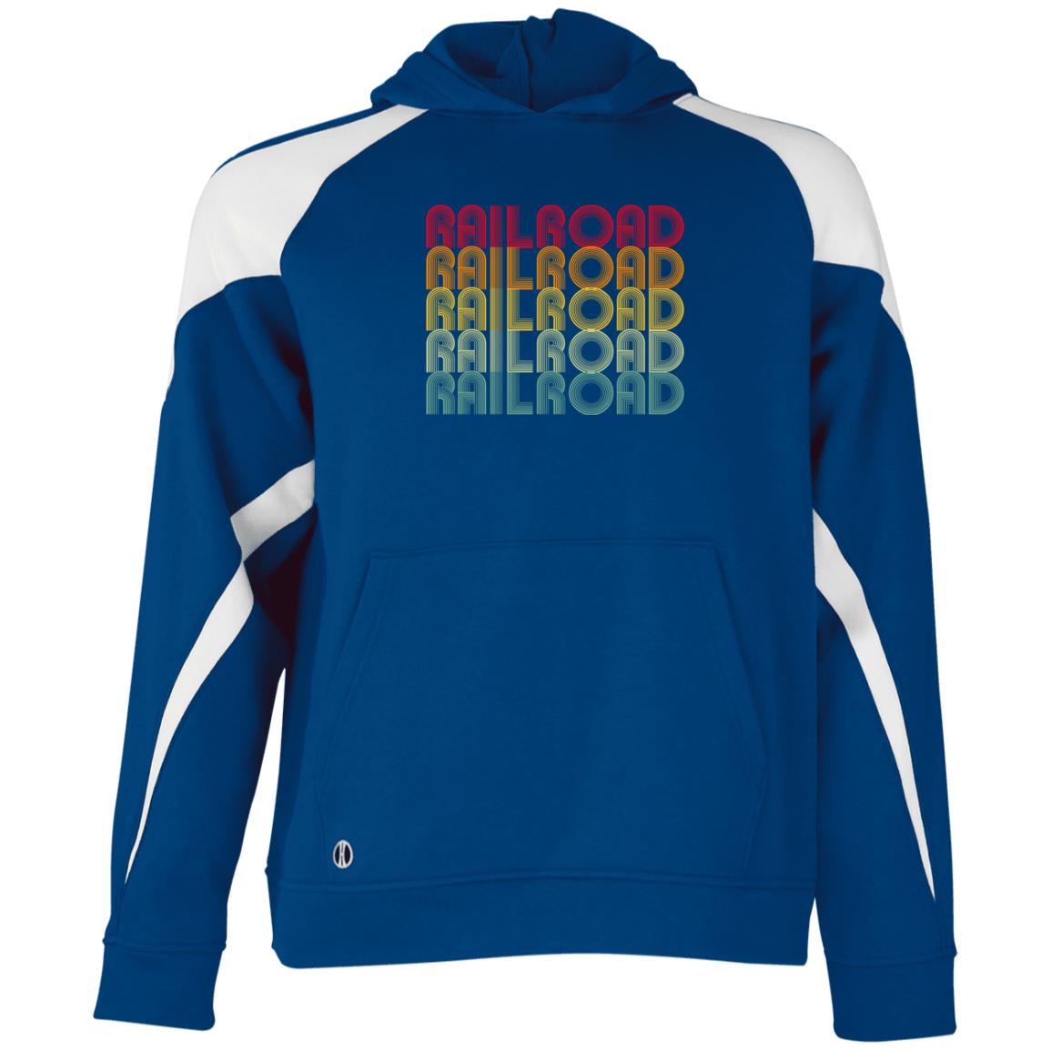 RailRoad Youth Athletic Colorblock Fleece Hoodie - Broken Knuckle Apparel