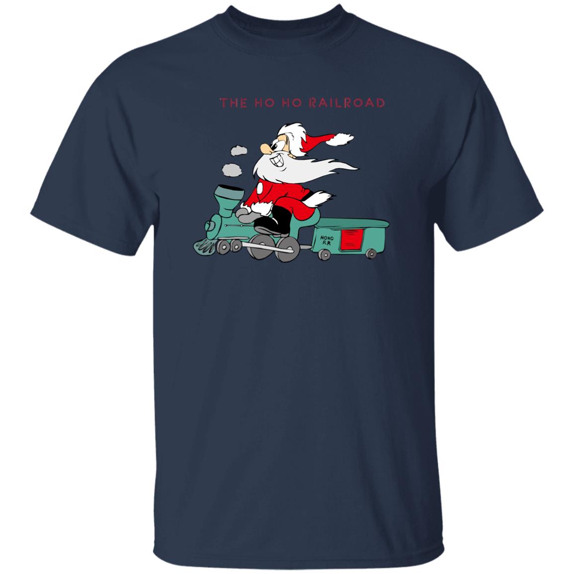 The Ho Ho Railroad Youth 5.3 oz 100% Cotton T-Shirt - Broken Knuckle Apparel