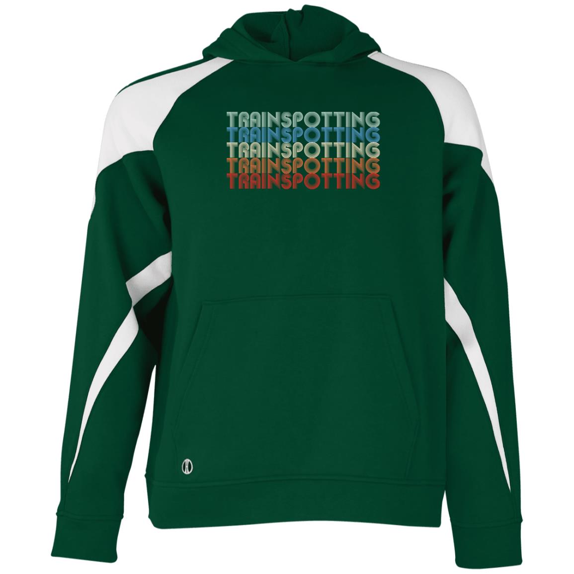 Trainspotting Youth Athletic Colorblock Fleece Hoodie - Broken Knuckle Apparel