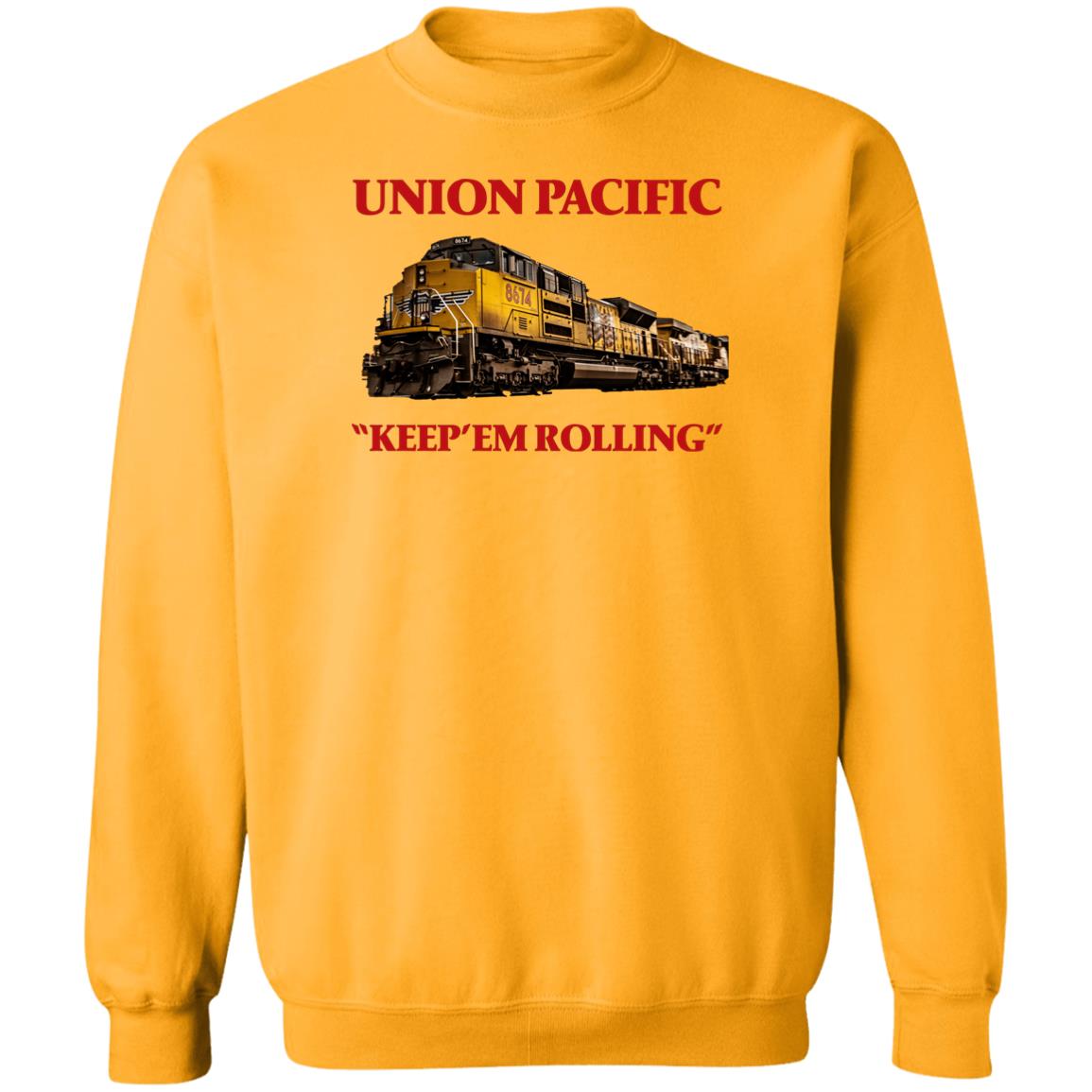 UPRR "Keep'em Moving" Crewneck Pullover Sweatshirt - Broken Knuckle Apparel