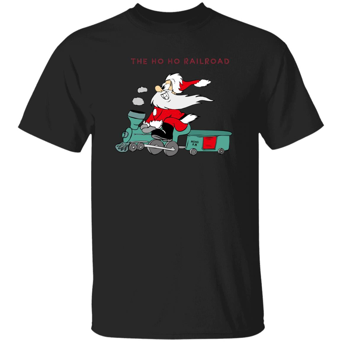 The Ho Ho Railroad Youth 5.3 oz 100% Cotton T-Shirt - Broken Knuckle Apparel