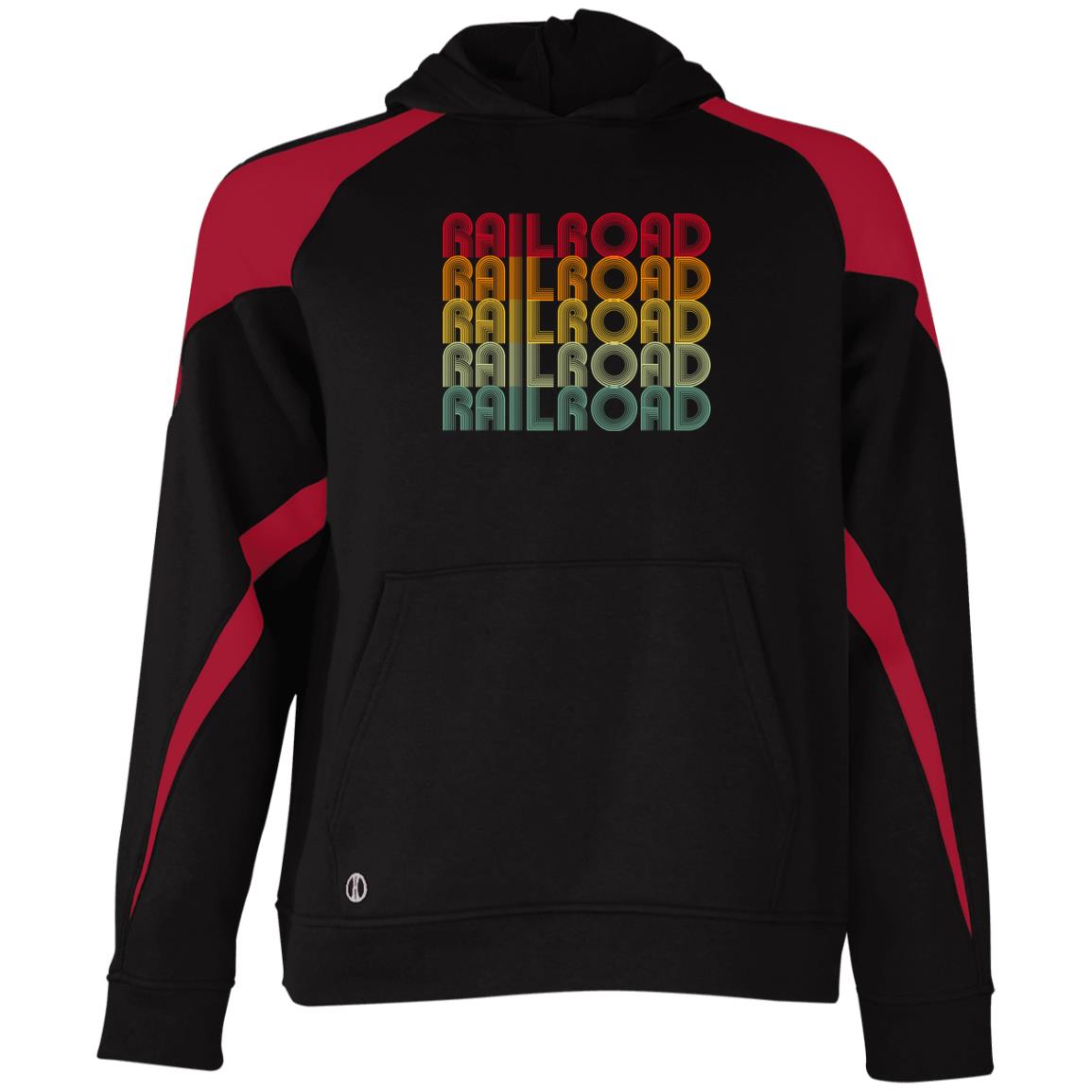 RailRoad Youth Athletic Colorblock Fleece Hoodie - Broken Knuckle Apparel