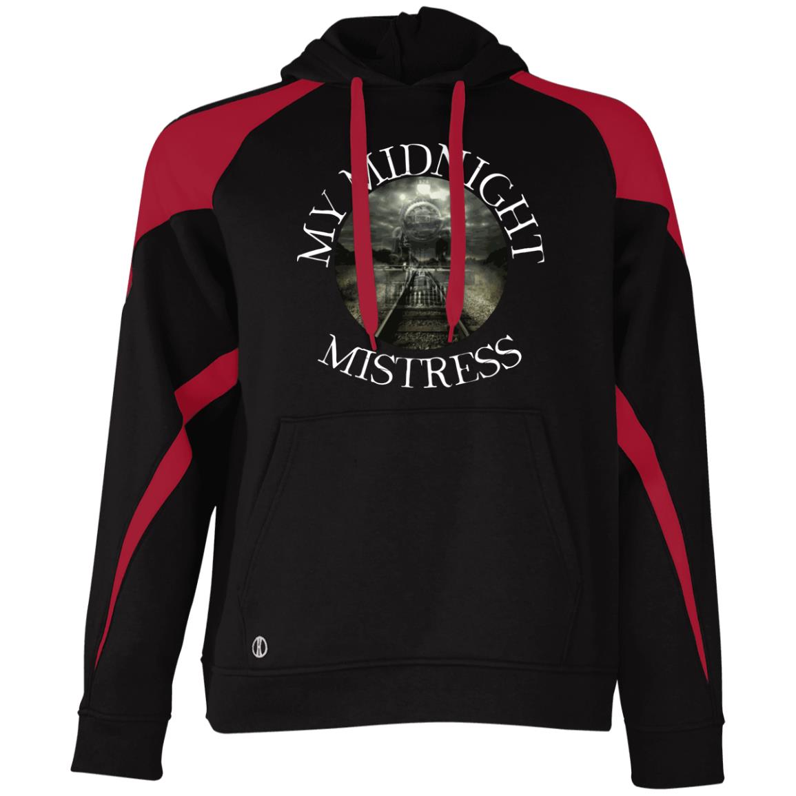 My Midnight Mistress Athletic Colorblock Fleece Hoodie - Broken Knuckle Apparel