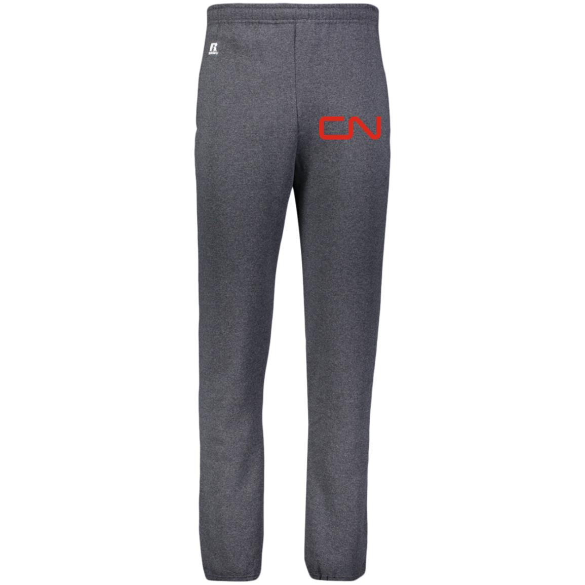 Canadian National [CN] Dri-Power Closed Bottom Pocket Sweatpants - Broken Knuckle Apparel