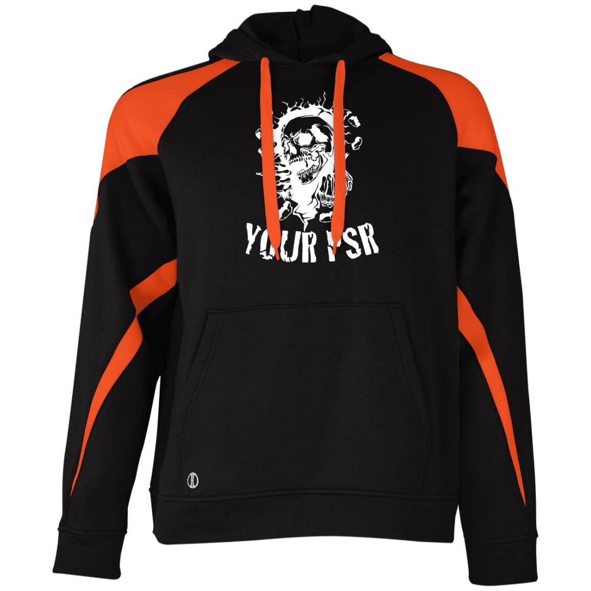 F*CK PSR Athletic Colorblock Fleece Hoodie - Broken Knuckle Apparel