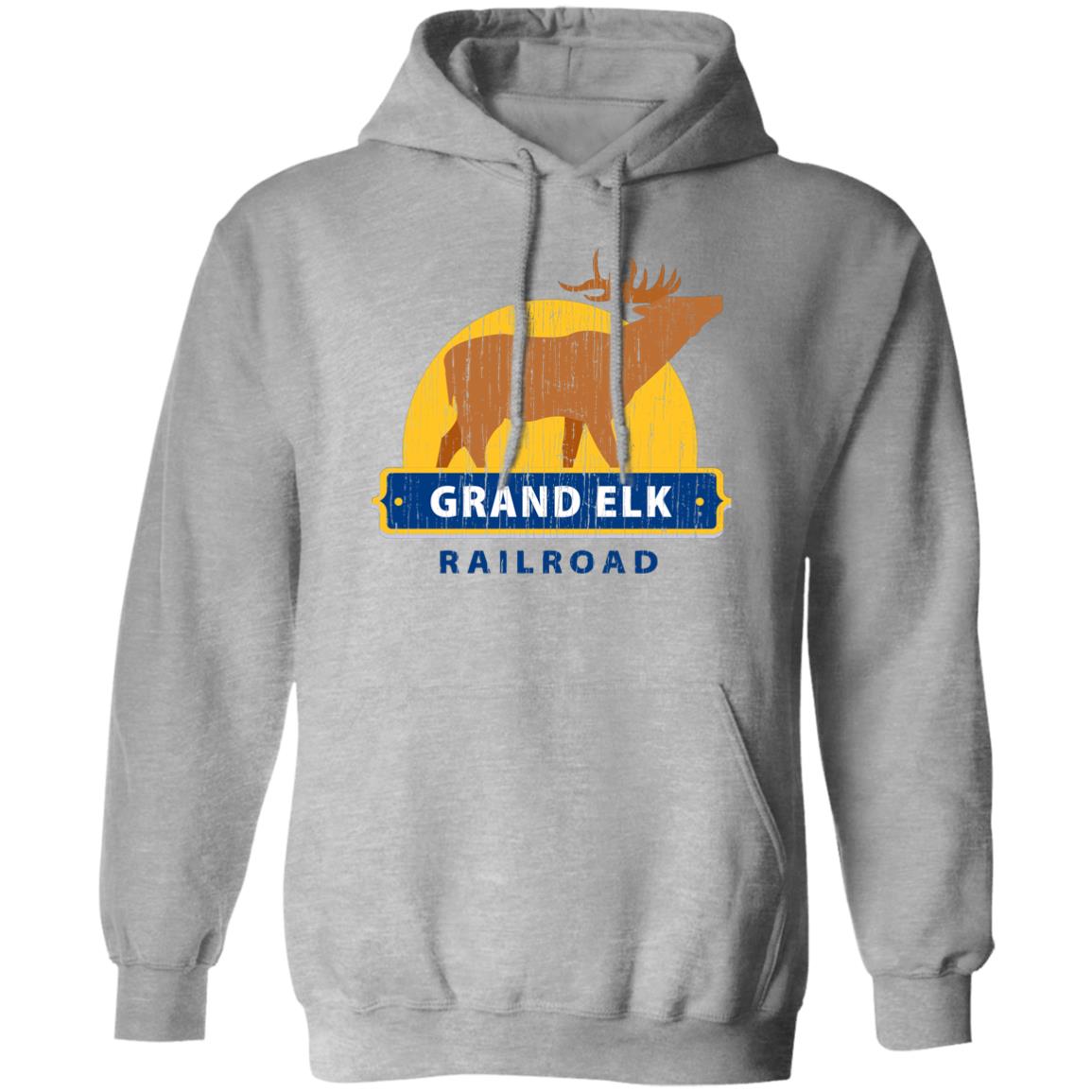Grand Elk Unisex Pullover Hoodie - Broken Knuckle Apparel