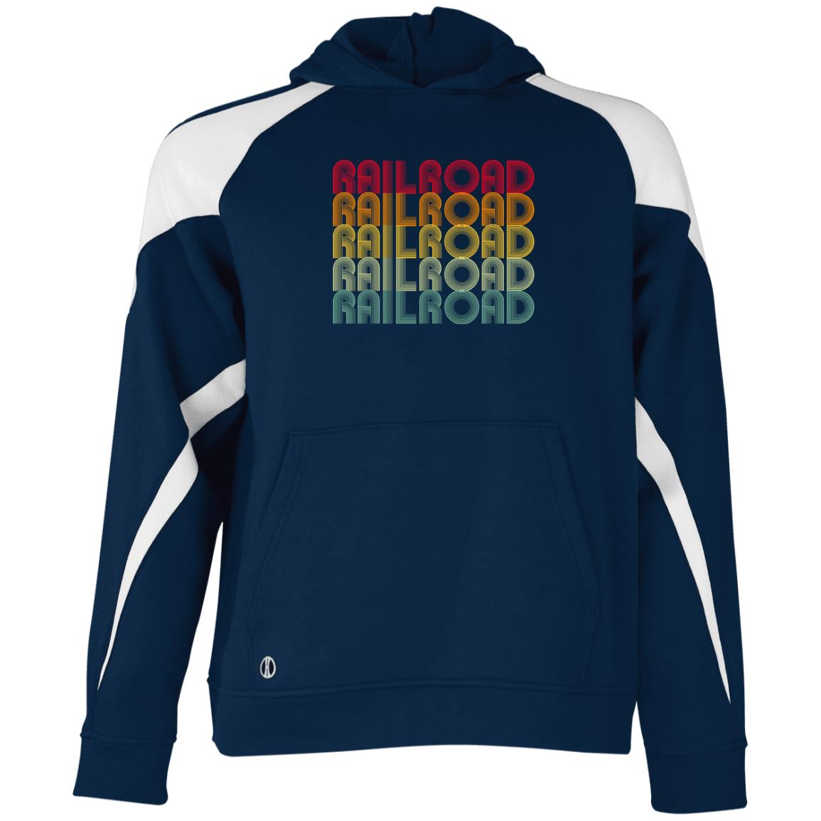 RailRoad Youth Athletic Colorblock Fleece Hoodie - Broken Knuckle Apparel