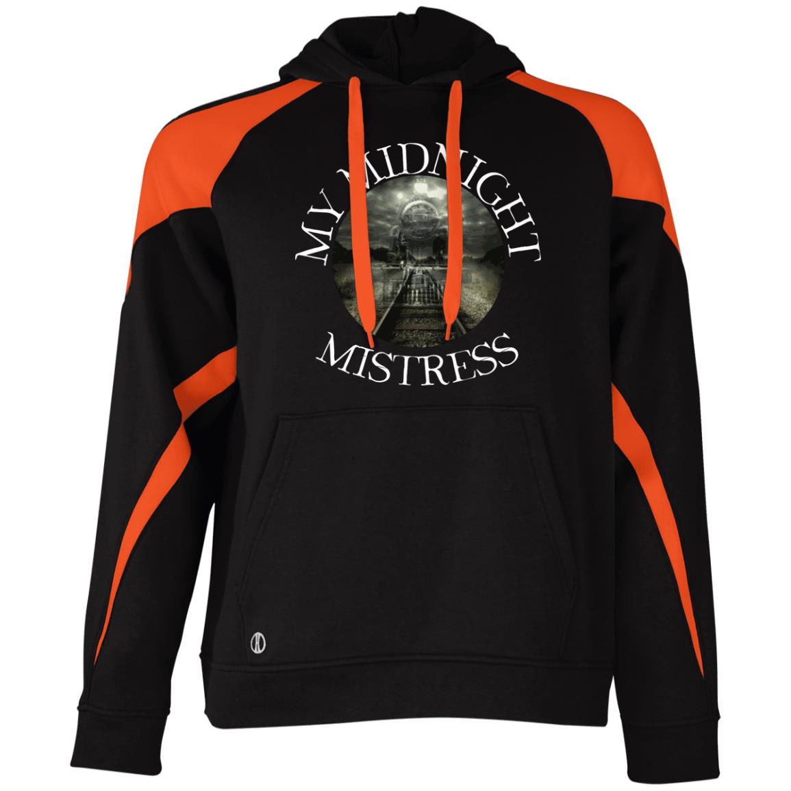 My Midnight Mistress Athletic Colorblock Fleece Hoodie - Broken Knuckle Apparel