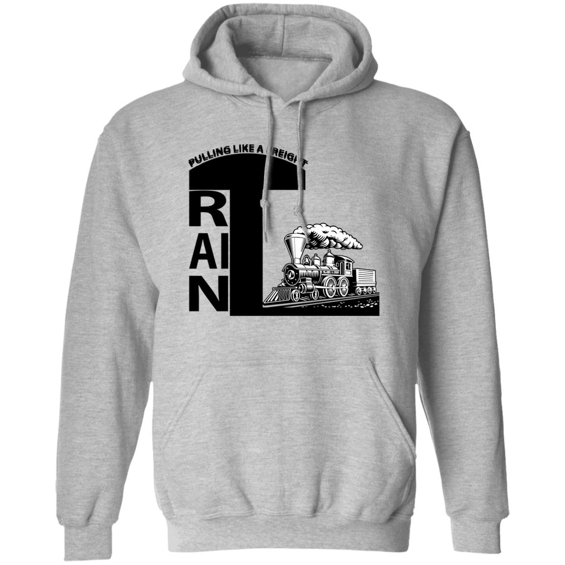 Pulling Like a Freight Train Pullover Hoodie - Broken Knuckle Apparel