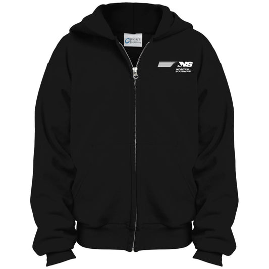 Norfolk Southern Youth Full Zip Hoodie - Broken Knuckle Apparel