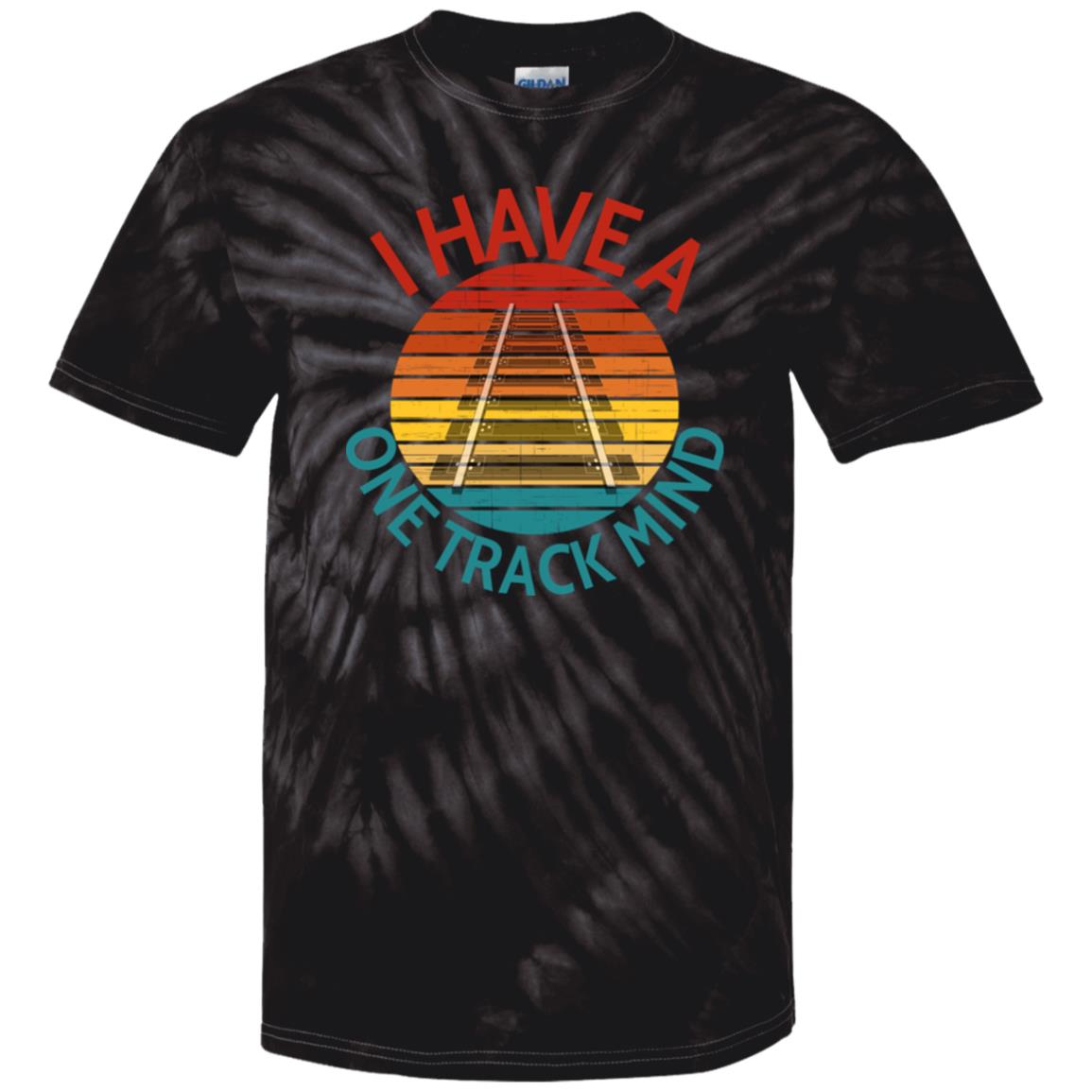 One Track Mind 100% Cotton Tie Dye T-Shirt - Broken Knuckle Apparel