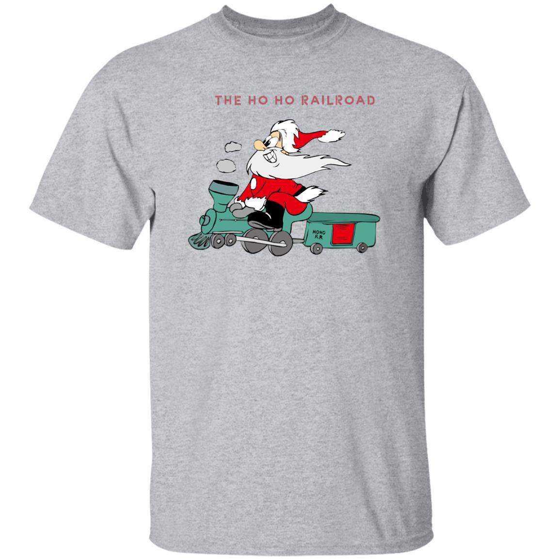 The Ho Ho Railroad Youth 5.3 oz 100% Cotton T-Shirt - Broken Knuckle Apparel