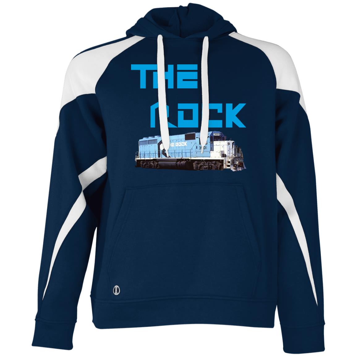 The Rock Loco Athletic Colorblock Fleece Hoodie - Broken Knuckle Apparel