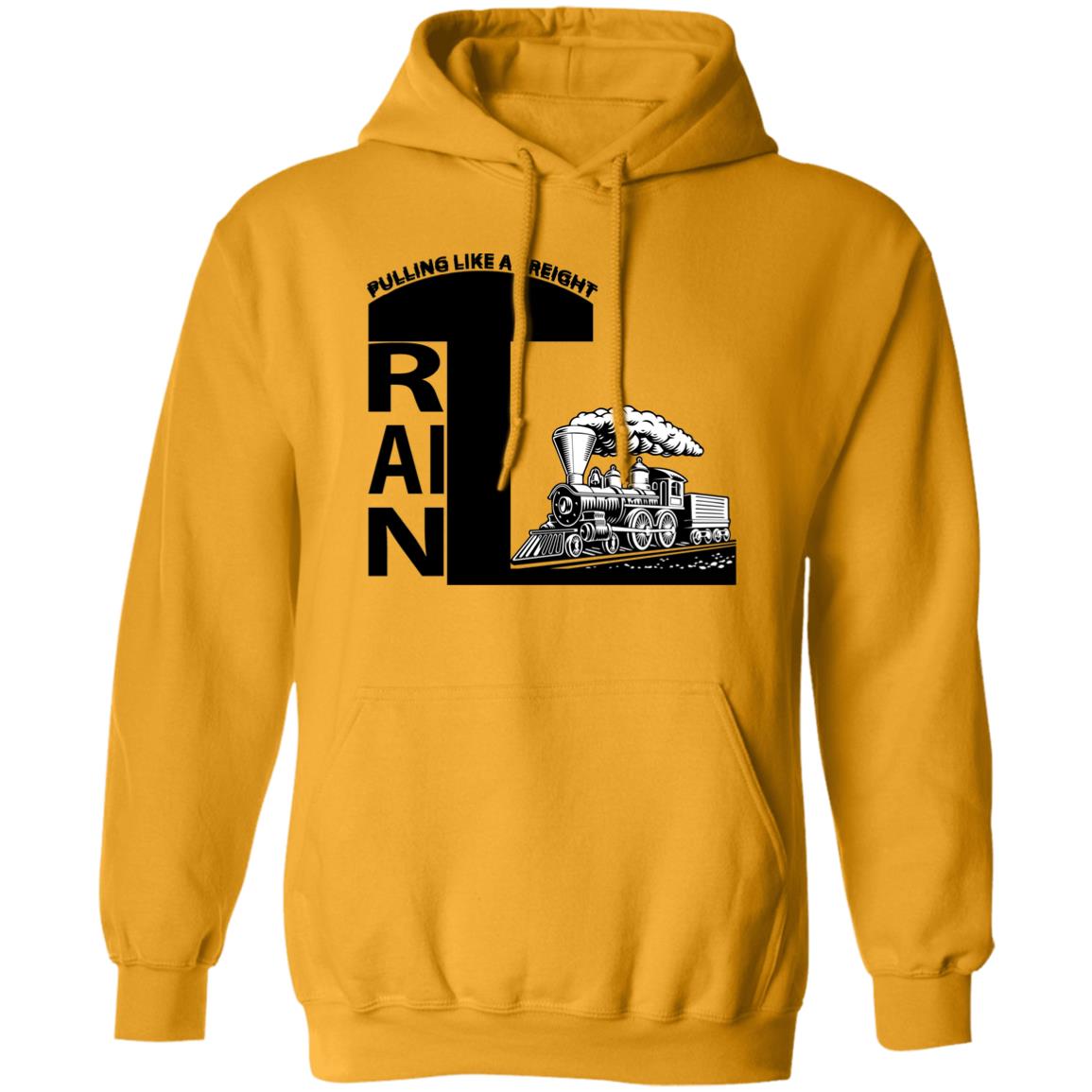 Pulling Like a Freight Train Pullover Hoodie - Broken Knuckle Apparel