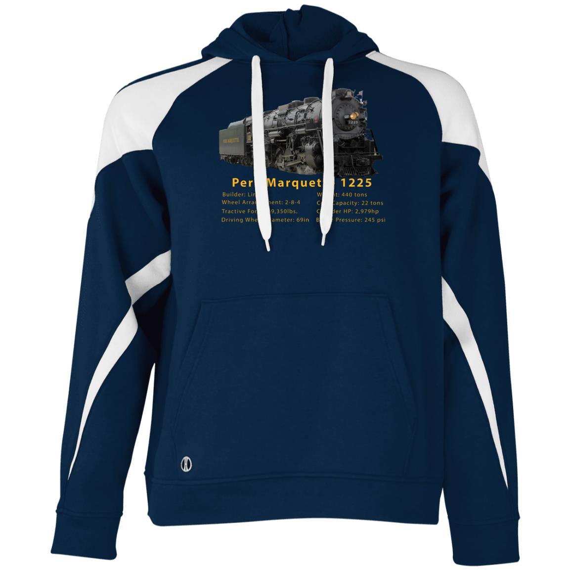 Pere Marquette 1225 Athletic Colorblock Fleece Hoodie - Broken Knuckle Apparel