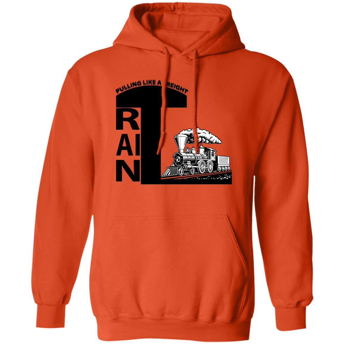 Pulling Like a Freight Train Pullover Hoodie - Broken Knuckle Apparel